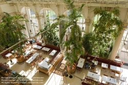 Viennaslide-01119234 Wien, Burggarten, Palmenhaus, Cafe im Innenraum von Eichinger und Knechtl 1998