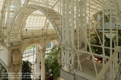 Viennaslide-01119236 Wien, Burggarten, Palmenhaus, Cafe im Innenraum von Eichinger und Knechtl 1998