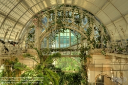 Viennaslide-01119241h Wien, Burggarten, Palmenhaus, Cafe im Innenraum von Eichinger und Knechtl 1998