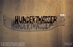 Viennaslide-01120101 Schriftzug Hundertwasser