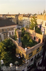 Viennaslide-01121148 Wien, Hundertwasserhaus - Vienna, Hundertwasser House