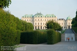 Viennaslide-01131166 Wien, Schloss Belvedere, Oberes Belvedere - Vienna, Belvedere Palace