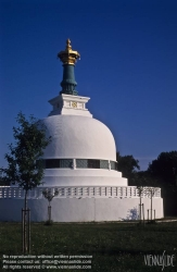 Viennaslide-01150502 Wien, Friedenspagode (Stupa) an der Donau - Vienna, Stupa