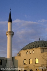 Viennaslide-01150901 Wien, Moschee, Islamic Centre - Vienna, Mosque, Islamic Centre