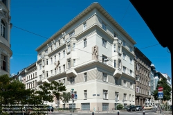 Viennaslide-01154501 Wien, ehemaliges Finanzamt für den 6.,7.,15. Bezirk, Haus Seidengasse 20