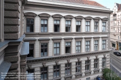 Viennaslide-01154603 Wien, Finanzamt für den 8., 16., 17. Bezirk, Josefstädterstraße 39, Palais Strozzi, Vordertrakt