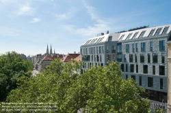 Viennaslide-01202514 Wien, Institut für Publizistik- und Kommunikationswissenschaft, Fassade mit Papierstruktur