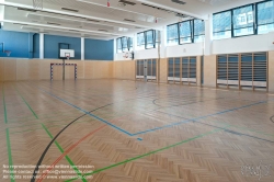 Viennaslide-01202769f Wien, Gymnasium Diefenbachgasse, Turnsaal