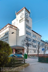 Viennaslide-01203001f Wien, Komensky-Schule (BRG XII), Josef Hofbauer und Wilhelm Baumgarten 1928