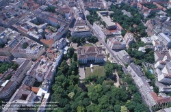 Viennaslide-01251999 Wien, Palais Liechtenstein, Luftbild