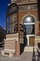 Viennaslide-01252303 Wien, Museum für Angewandte Kunst, MAK, Heinrich Ferstel 1871, Eingangslösung von SITE Architects