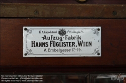 Viennaslide-01258153 Wiener Aufzugmuseum