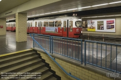 Viennaslide-02188619 Wien, USTRAB Station Blechturmgasse - Vienna, Premetro