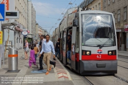 Viennaslide-02449116 Wien, Straßenbahnlinie 44, Ottakringer Straße