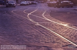 Viennaslide-02459113 Wien, Straßenbahngleise, historische Aufnahme - Vienna, Tramway, Tracks