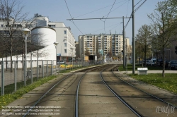 Viennaslide-02719204 Wien, Straßenbahnstrecke in Simmering - Vienna, Tramway