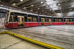 Viennaslide-03540107 Wien, Präsentation der neuen Straßenbahn Bombardier Flexity - Vienna, Bombardier Flexity Tramway Presentation