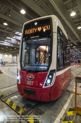 Viennaslide-03540112 Wien, Präsentation der neuen Straßenbahn Bombardier Flexity - Vienna, Bombardier Flexity Tramway Presentation