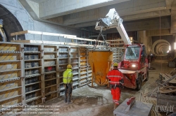 Viennaslide-03610326 Wien, U-Bahn, Verlängerung der Linie U1 Richtung Oberlaa, Baulos U1/10 Troststraße, Stationsschacht Klausendorfer Straße