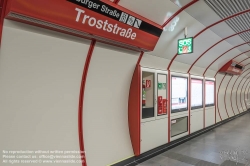 Viennaslide-03610441 Wien, U-Bahn-Linie U1, Station Troststraße