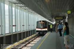 Viennaslide-03620158 Wien, Bau der U-Bahn U2, Tag der Offenen Tür, Pulikumsfahrten