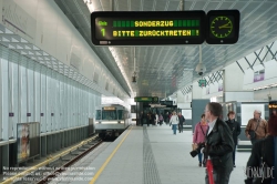 Viennaslide-03620175 Wien, Eröffnung der Verlängerung der U-Bahn-Linie U2 nach Aspern, Station Stadlau