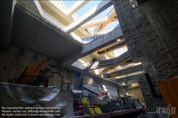 Viennaslide-03620704 Wien, U-Bahn-Baustelle Matzleinsdorferplatz, Baugrubenaussteifung