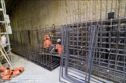 Viennaslide-03620715 Wien, U-Bahn-Baustelle Matzleinsdorferplatz, Baustahl