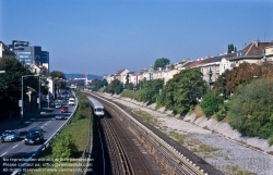 Viennaslide-03640156 Wien, U-Bahn-Linie U4 - Vienna, Subway Line U4