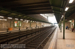 Viennaslide-03661014 Wien, U-Bahn-Linie U6, Gürtellinie, früher Stadtbahn Stadtbahnstation Burggasse-Stadthalle - Vienna, Subway Line U6, former historic Stadtbahn