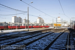 Viennaslide-03662056 Wien, U6, Abschiedsfahrt der Hochflurzüge, Abstellanlage Rösslergasse