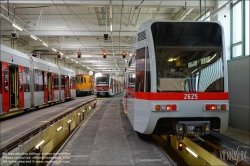 Viennaslide-03665806 Wien, U6, U-Bahn-Remise Michelbeuern // Vienna, Subway Depot Michelbeuern