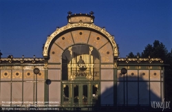 Viennaslide-03678017 Wien, Jugendstil-Stadtbahnstation Karlsplatz von Otto Wagner und Josef Olbrich - Vienna, Art Nouveau Subway Station by Otto Wagner and Joseph Olbrich