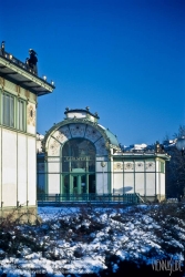 Viennaslide-03678026 Wien, Jugendstil-Stadtbahnstation Karlsplatz von Otto Wagner und Josef Olbrich - Vienna, Art Nouveau Subway Station by Otto Wagner and Joseph Olbrich