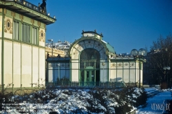 Viennaslide-03678028 Wien, Jugendstil-Stadtbahnstation Karlsplatz von Otto Wagner und Josef Olbrich - Vienna, Art Nouveau Subway Station by Otto Wagner and Joseph Olbrich