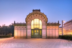 Viennaslide-03678146h Wien, Jugendstil-Stadtbahnstation Karlsplatz von Otto Wagner und Josef Olbrich - Vienna, Art Nouveau Subway Station by Otto Wagner and Joseph Olbrich