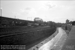 Viennaslide-03690222 Wien, ehemalige Stadtbahnrampe Meidling, Dunklergasse, historisches Foto, 1984