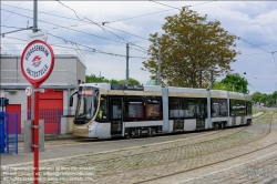 Viennaslide-03700337 Wien, Hauptwerkstätte der Wiener Linien, Alstom Flexity Brüssel // Vienna, Wiener Linien, Main Workshop, Alstom Flexity Brussels