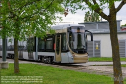 Viennaslide-03700339 Wien, Hauptwerkstätte der Wiener Linien, Alstom Flexity Brüssel // Vienna, Wiener Linien, Main Workshop, Alstom Flexity Brussels