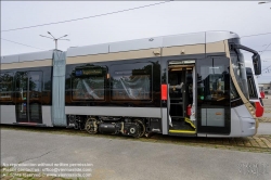 Viennaslide-03700341 Wien, Hauptwerkstätte der Wiener Linien, Alstom Flexity Brüssel // Vienna, Wiener Linien, Main Workshop, Alstom Flexity Brussels