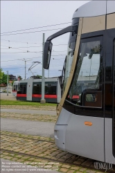 Viennaslide-03700343 Wien, Hauptwerkstätte der Wiener Linien, Alstom Flexity Brüssel // Vienna, Wiener Linien, Main Workshop, Alstom Flexity Brussels