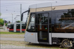 Viennaslide-03700345 Wien, Hauptwerkstätte der Wiener Linien, Alstom Flexity Brüssel // Vienna, Wiener Linien, Main Workshop, Alstom Flexity Brussels