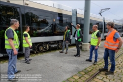 Viennaslide-03700356 Wien, Hauptwerkstätte der Wiener Linien, Alstom Flexity Brüssel // Vienna, Wiener Linien, Main Workshop, Alstom Flexity Brussels