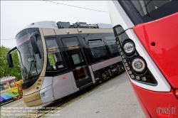 Viennaslide-03700361 Wien, Hauptwerkstätte der Wiener Linien, Alstom Flexity Brüssel // Vienna, Wiener Linien, Main Workshop, Alstom Flexity Brussels