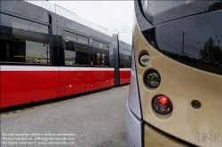 Viennaslide-03700362 Wien, Hauptwerkstätte der Wiener Linien, Alstom Flexity Brüssel // Vienna, Wiener Linien, Main Workshop, Alstom Flexity Brussels