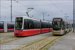 Viennaslide-03700371 Wien, Hauptwerkstätte der Wiener Linien, Alstom Flexity Brüssel // Vienna, Wiener Linien, Main Workshop, Alstom Flexity Brussels