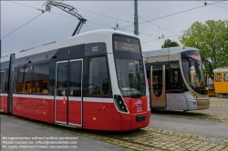 Viennaslide-03700394 Wien, Hauptwerkstätte der Wiener Linien, Alstom Flexity Brüssel // Vienna, Wiener Linien, Main Workshop, Alstom Flexity Brussels