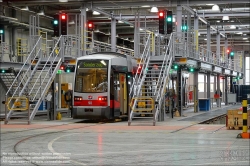 Viennaslide-03700411 Wien, Straßenbahn-Hauptwerkstätte Simmering // Vienna, Wiener Linien, Main Workshop