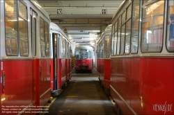 Viennaslide-03711205 Wien, Straßenbahnremise Kagran // Vienna, Tramway (Streetcar) Depot Kagran 