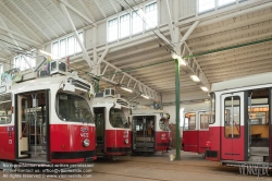 Viennaslide-03715201 Wien, Straßenbahnabstellhalle Gürtel - Vienna, Guertel Tramway Depot